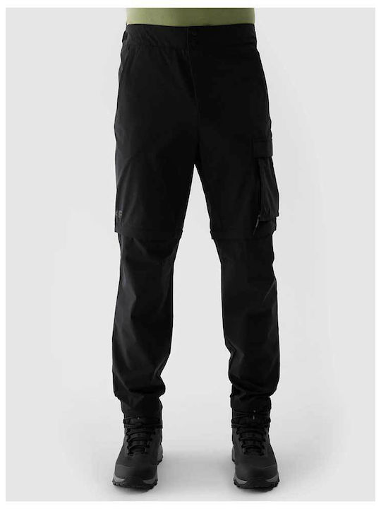 4F Men's Hiking Long Trousers Black