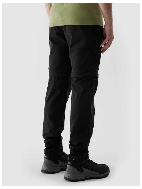 4F Men's Hiking Long Trousers Black