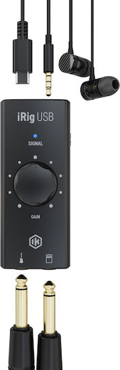 IK Multimedia iRig USB Εξωτερική Επαγγελματική Κάρτα Ήχου με Σύνδεση USB