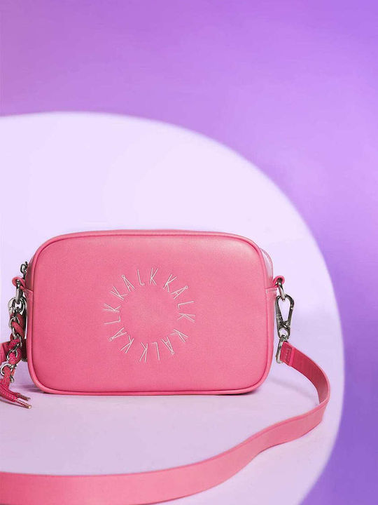 KALK Din piele Geantă de damă Crossbody Roz