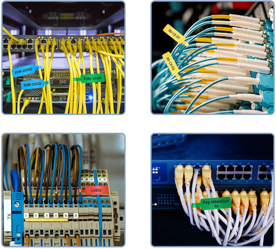 .niimbot Thermal Stickers For Cables 12.5*109 65pcs