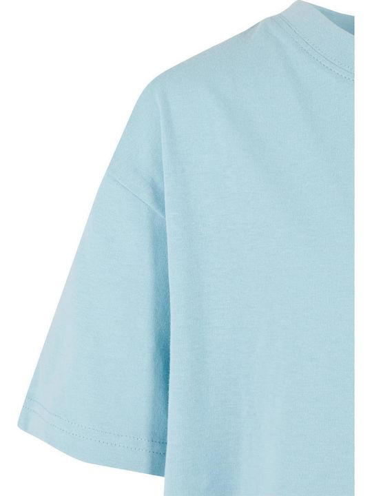 Kids' Crop Top Short Sleeve oceanblue