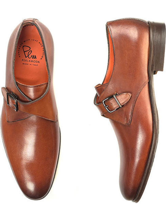 Men's Monk Shoes Tabac Brown
