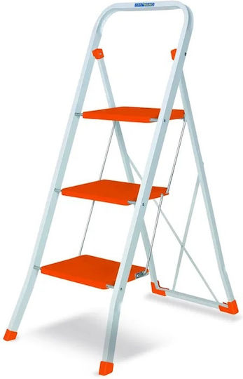 Casabriko Step Ladder Iron 3 Steps
