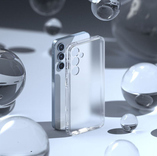 Ringke Fusion Umschlag Rückseite Kunststoff 2mm Transparent (Galaxy A55)