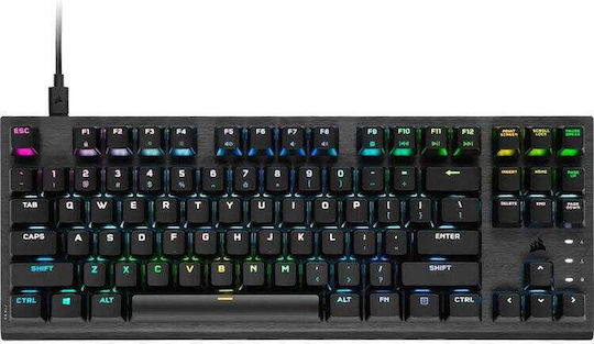Corsair K60 Pro TKL RGB Gaming Μηχανικό Πληκτρολόγιο Tenkeyless με Corsair OPX διακόπτες και RGB φωτισμό (Αγγλικό US)