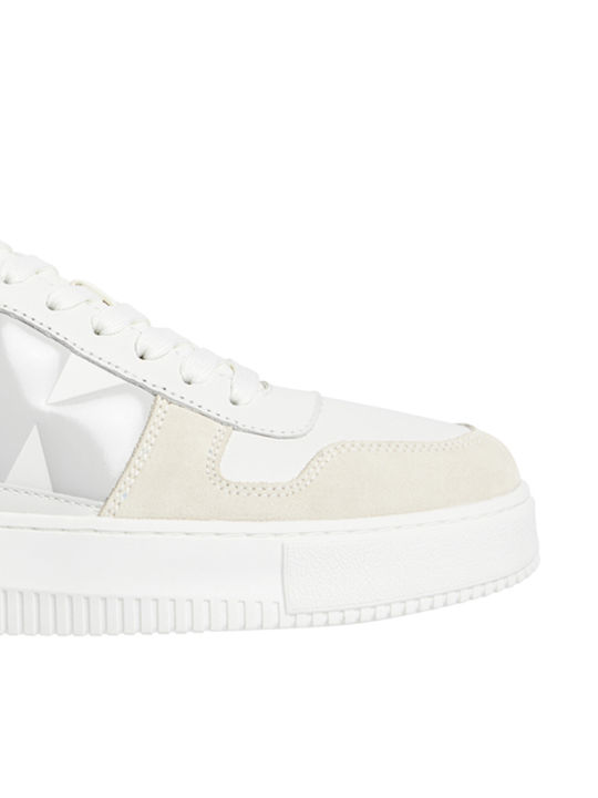 Calvin Klein Cupsole Lth Chunky Sneakers White