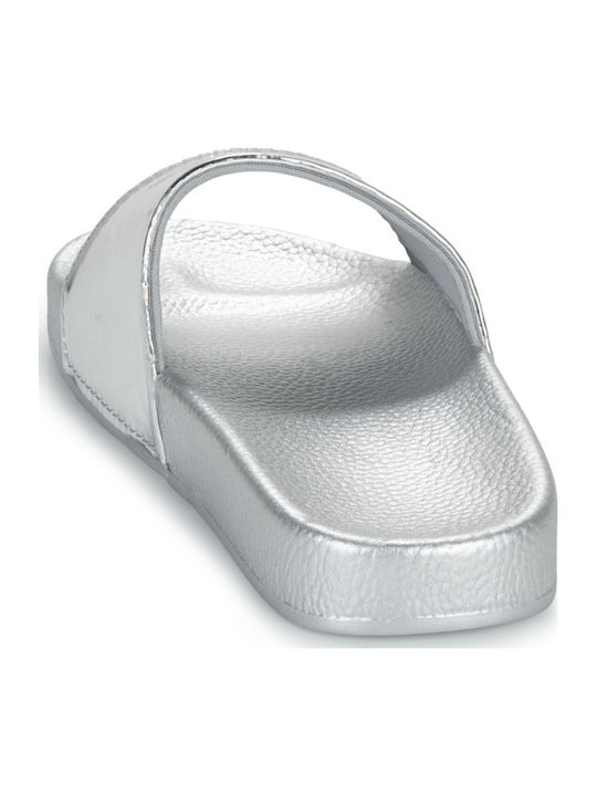Flip-Flopi Pentru Copii Slides Argintii