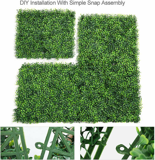 Изкуствена панелна листва 60x40см