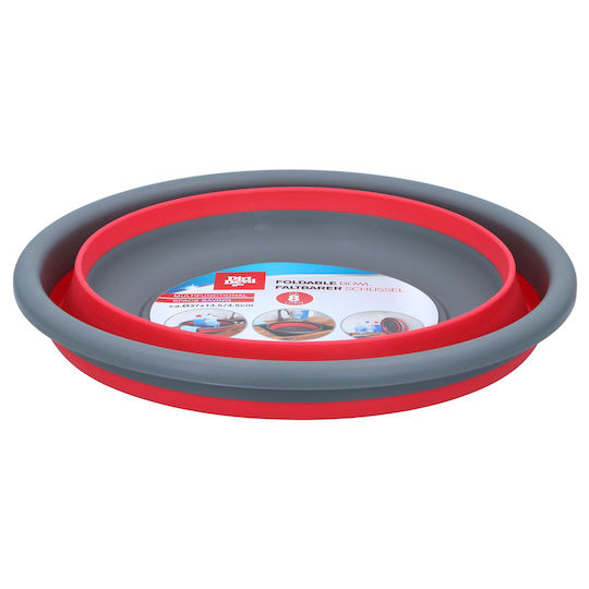 Dirt Devil Pliere Lavoar Rotund 37x37x13.5cm. Capacitate 8lt Roșu