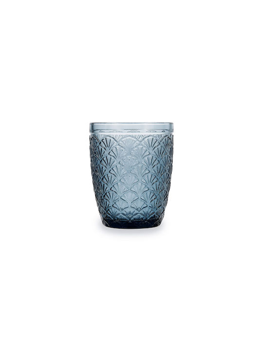 Bidasoa Glass Set made of Glass in Blue Color 240ml 6pcs