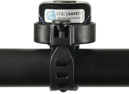 Crazy Safety Children's Bicycle Bell Black