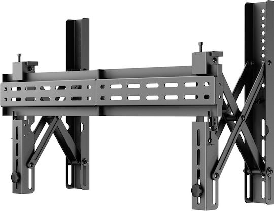 Brateck LVW02E-46T Wandhalterung für Fernseher mit Arm bis 70" und 70kg Schwarz
