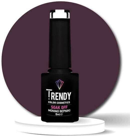 Trendy Color Cosmetics Halb-permanenter Nagellack 141 6ml 1Stück
