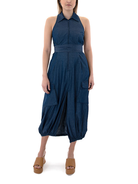 Moutaki Maxi Dress Blue