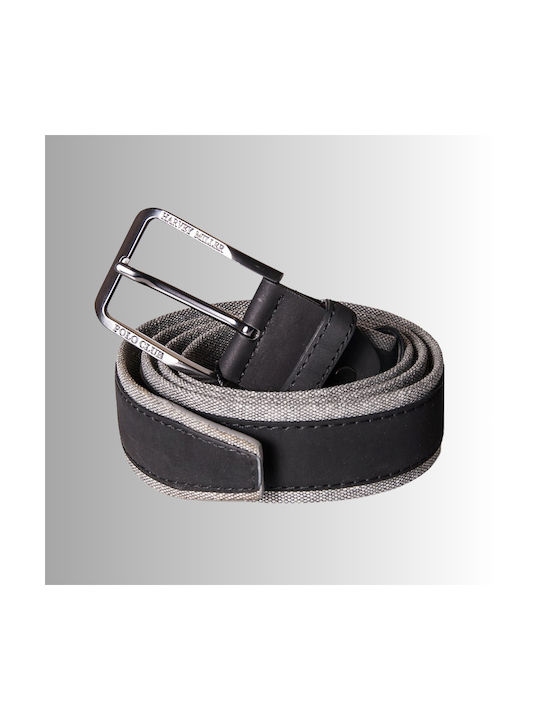 Fabric belt Harvey Miller Polo Club 121314.155grey