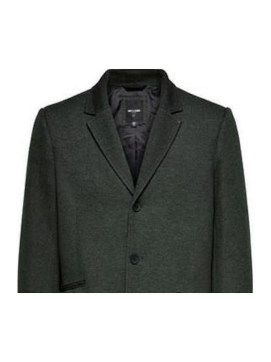 Men's Coat Peat Melange
