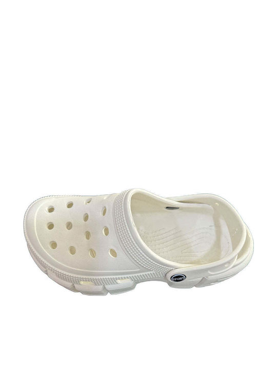 Comfy Anatomic Γυναικεία Ανατομικά Σαμπό Λευκά