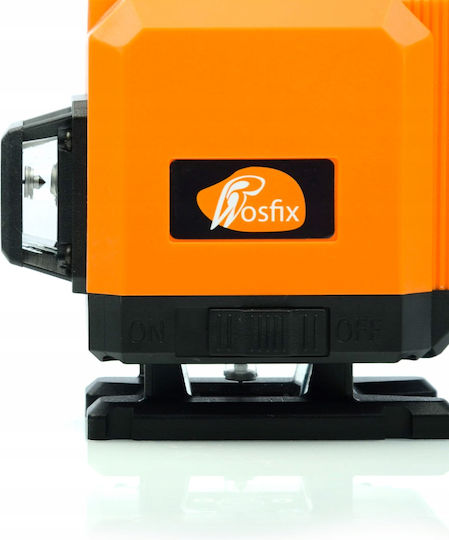 Rosfix Γραμμικό Αλφάδι Laser Πράσινης Δέσμης 3.7V