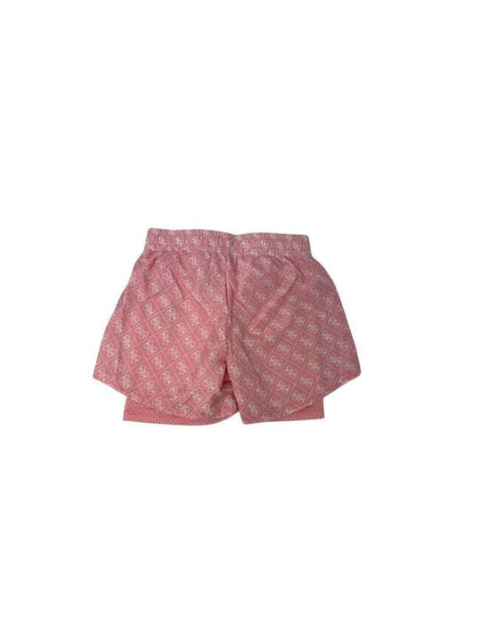 Guess Kids Fabric Shorts Pink