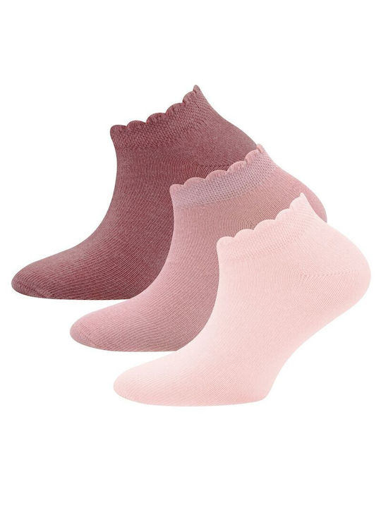 Ewers Kids' Ankle Socks Pink