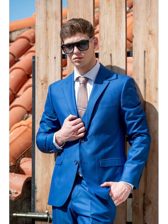 Sommer Herrenanzug Blue Navy