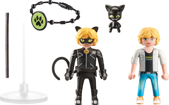 Playmobil Miraculous Adrien & Cat Noir for 4+ years old