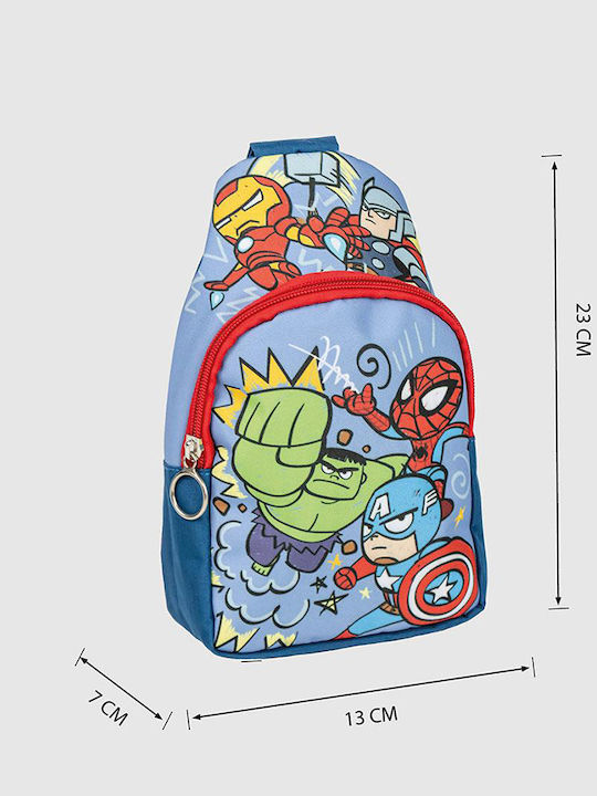 Avengers Kids Bag Backpack Blue