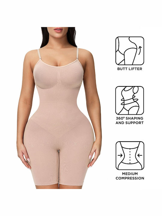 Corsets one-piece bodysuit - Beige