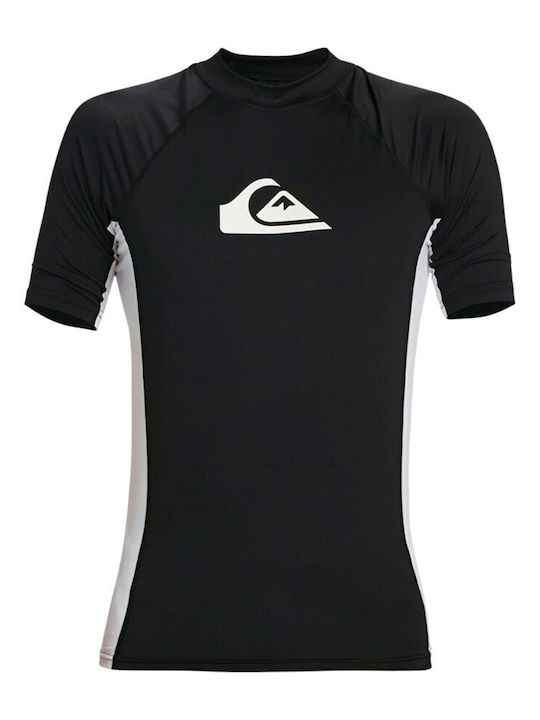 Quiksilver Everyday Men's Short Sleeve Sun Protection Shirt Black