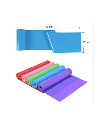 Elastisches Band Widerstandsbänder Mäßiges Grünes 0.15m