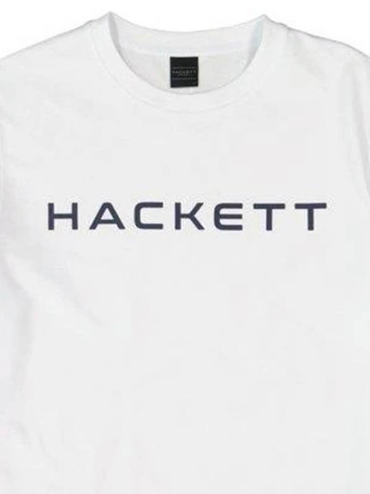 Hackett Herren T-Shirt Kurzarm Weiß