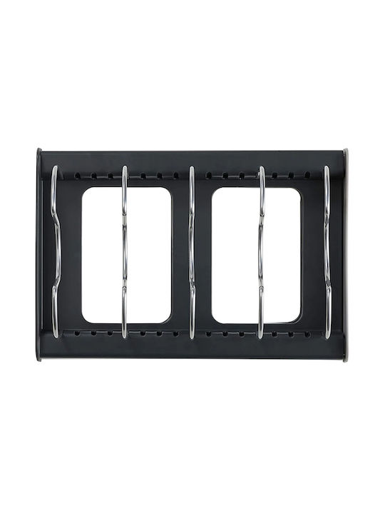 Suport Pentru Oale Și Tigăi Din Plastic 56x21x16cm Gri