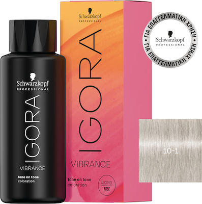 Schwarzkopf Igora Vibrance Temporary Dye in Gel Form 10-1 Chantre 60ml