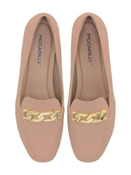 Damen Mokassins in Beige Farbe