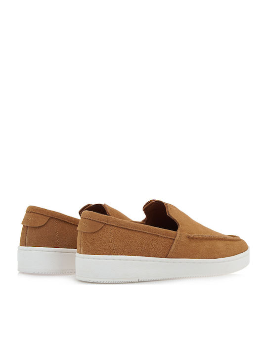 Lite Suede Ανδρικά Loafers σε Καφέ Χρώμα