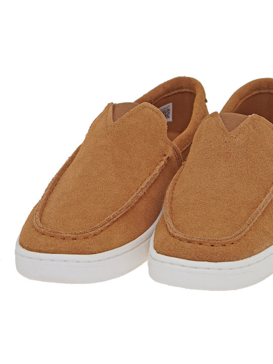Lite Suede Ανδρικά Loafers σε Καφέ Χρώμα