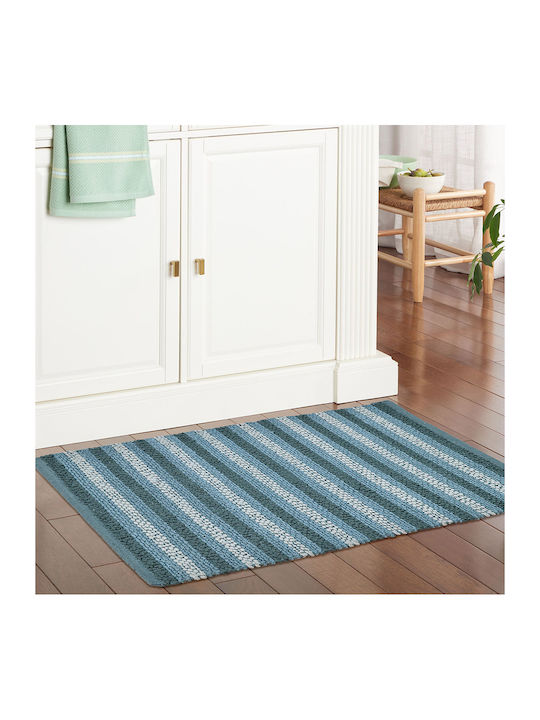 Lino Home Wango Rectangular Kitchen Mat Mint 60x90εκ.
