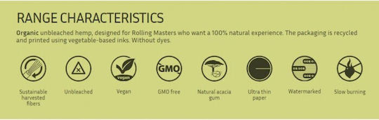 Ocb Organic Hemp Foițe de Țigări Rulate Dublu 1buc