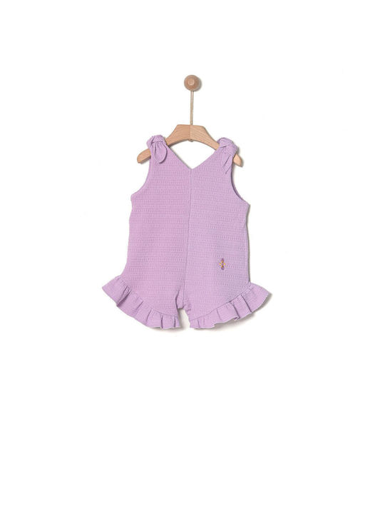 Yell Oh! Kids One-piece Fabric Shorts/Bermuda Purple