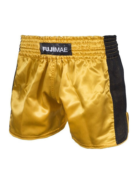 Fujimae Ανδρικό Σορτσάκι Kick/Thai Boxing Χρυσό