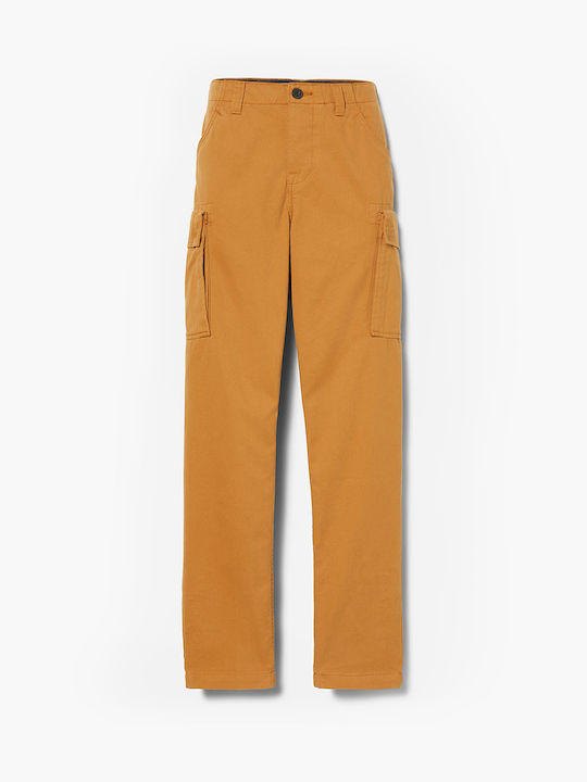 Timberland Pantaloni pentru bărbați Cargo Yellow