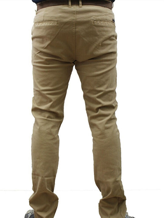 Ανδρικό Παντελόνι Chino Κάμελ