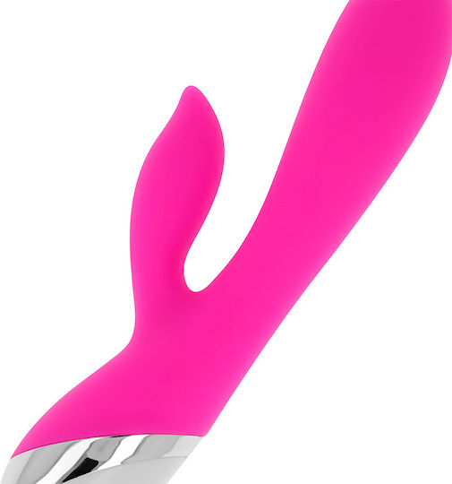 Dream Love USB Rechargeable Δονητής Rabbit 19cm Pink