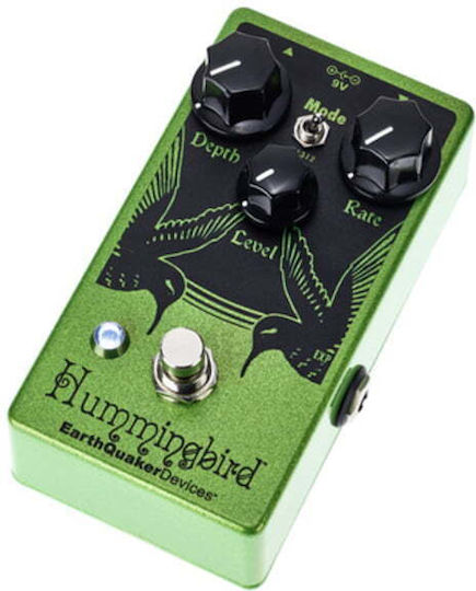 EarthQuaker Devices Hummingbird Repeat Percussions / Tremolo EQDHUM Pedală Tremolo Chitară electrică și Bas electric