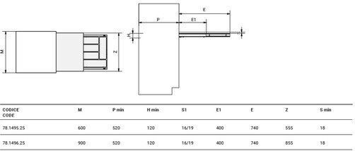 Μηχανισμος Συρομενου Τραπεζιου Universal Box Atim 261-universal Box