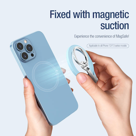 Nillkin Snapgrip Ring Holder Κινητού σε Μαύρο χρώμα