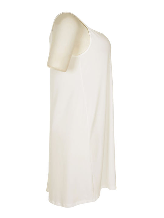 Rochii De Vară Pentru Femei Mini Rochie Ecru 0000.7511.C.NETTO-off-white