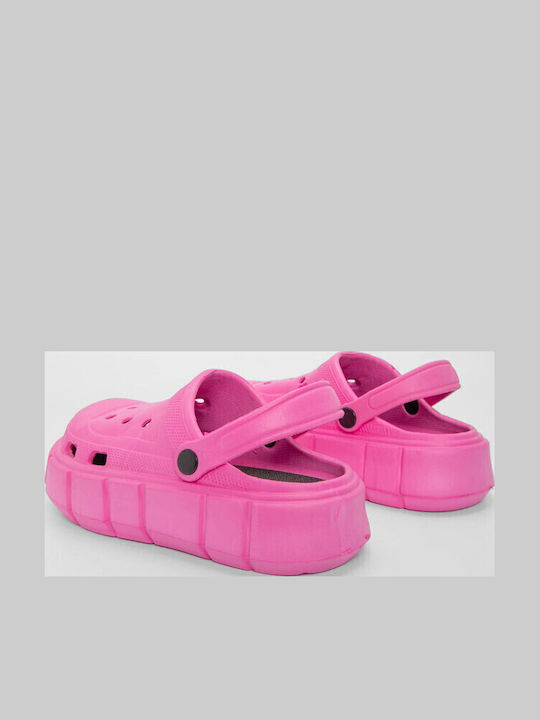 Luigi Women's Fuchsia Clogs