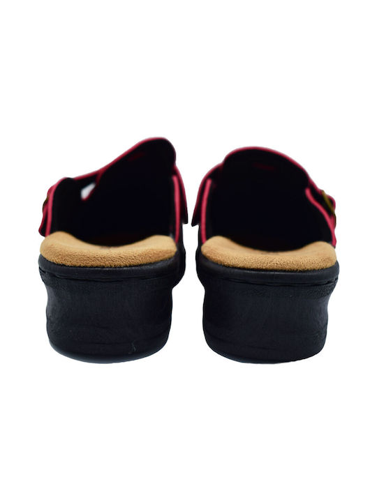 Comfy Anatomic Anatomical Women's Slippers in Burgundy color